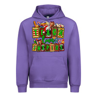 Tulip teach love inspire with Christmas and teacher elements Urban Hoodie - AdoDesignShop
