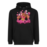 Galentines Afro Girl Sneakers Heavyweight Hoodie | Teevron