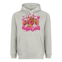 Moon Dust galentines afro girl sneakers Heavyweight Hoodie - RanaPortraitStore