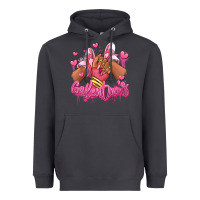 Smoke galentines afro girl sneakers Heavyweight Hoodie - RanaPortraitStore