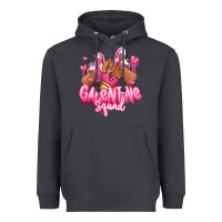 Smoke galentine squad afro girl sneakers Heavyweight Hoodie - RanaPortraitStore