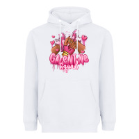 White galentine squad afro girl sneakers Heavyweight Hoodie - RanaPortraitStore