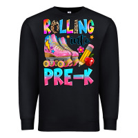 Black rolling into pre k grade Premium Sweatshirt - texasbilliewilder
