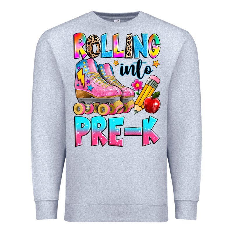 Rolling Into Pre K Grade Premium Sweatshirt by texasbilliewilder | Teevron