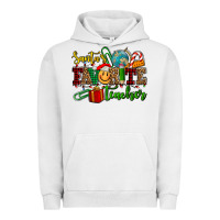 Pigment Lunar Rock santa's favorite teacher Urban Hoodie - AdoDesignShop