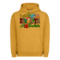 Pigment Peanut Butter santa's favorite teacher Urban Hoodie - AdoDesignShop
