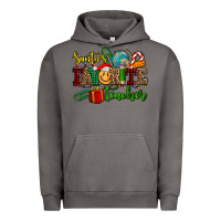 Pigment Tornado santa's favorite teacher Urban Hoodie - AdoDesignShop