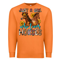 Carrot just a girl who loves horses Premium Sweatshirt - Zillion Design Studio
