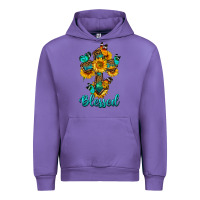 Tulip cross with butterfly blessed Urban Hoodie - BundleAndBundleShop
