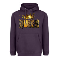 Plum queen glitter Heavyweight Hoodie - RanaPortraitStore