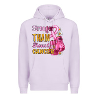 Lilac Stronger than breast cancer Premium Hoodie - Artiststas