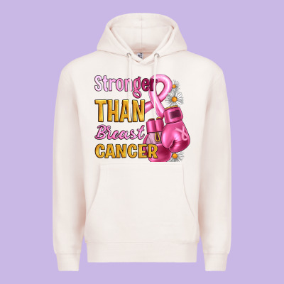 Stronger Than Breast Cancer Premium Hoodie Designed By Artiststas