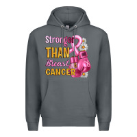 Rock Stronger than breast cancer Premium Hoodie - Artiststas