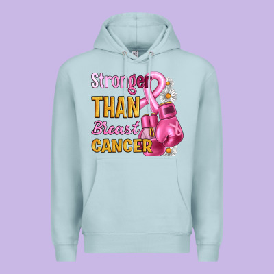 Stronger Than Breast Cancer Premium Hoodie Designed By Artiststas