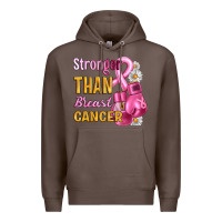 Coffee Stronger than breast cancer Premium Hoodie - Artiststas
