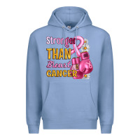 Colony Blue Stronger than breast cancer Premium Hoodie - Artiststas