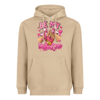Mushroom be my valentine light skinned girl sneakers Heavyweight Hoodie - RanaPortraitStore