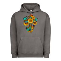 Pigment Tornado cross with butterfly Urban Hoodie - BundleAndBundleShop