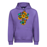 Tulip cross with butterfly Urban Hoodie - BundleAndBundleShop