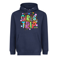 Navy girls trip 2024 Heavyweight Hoodie - RanaPortraitStore