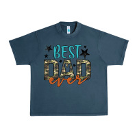 Midnight Navy best dad ever Urban Heavy Tee - Artiststas