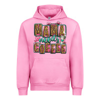 Fuchsia Pink mama needs coffee mother's day Urban Hoodie - Jasminsmagicworld