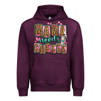Mauve Wine mama needs coffee mother's day Urban Hoodie - Jasminsmagicworld