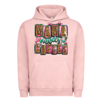 Pigment Salmon mama needs coffee mother's day Urban Hoodie - Jasminsmagicworld