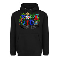 Black pura vida costa rica rana Heavyweight Hoodie - RanaPortraitStore
