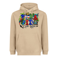 Mushroom pura vida costa rica rana Heavyweight Hoodie - RanaPortraitStore