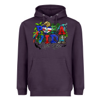 Plum pura vida costa rica rana Heavyweight Hoodie - RanaPortraitStore