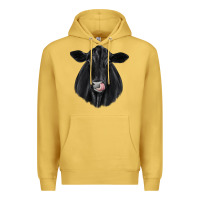 Antique Gold black angus Premium Hoodie - JahusDesignShop