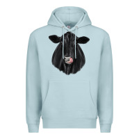 Blue Mist black angus Premium Hoodie - JahusDesignShop