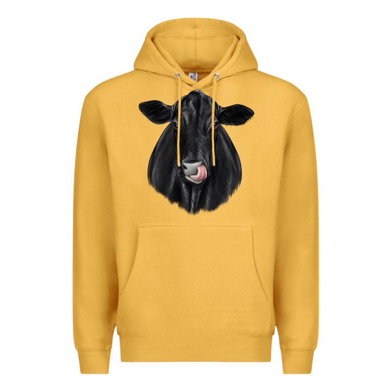 Black Angus Premium Hoodie by JahusDesignShop | Teevron