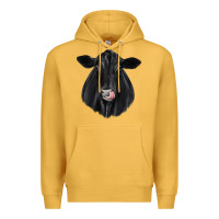 Mustard black angus Premium Hoodie - JahusDesignShop