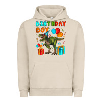Pigment French Oak birthday boy t rex Urban Hoodie - Artiststas