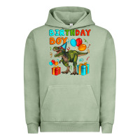 Pigment Oil Green birthday boy t rex Urban Hoodie - Artiststas