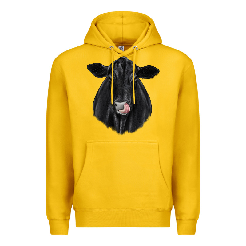 Black Angus Premium Hoodie by JahusDesignShop | Teevron