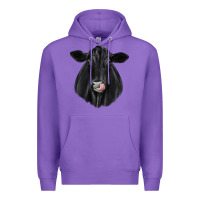 Purple black angus Premium Hoodie - JahusDesignShop