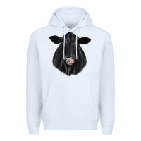 White black angus Premium Hoodie - JahusDesignShop