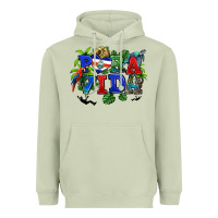Matcha pura vida costa rica Heavyweight Hoodie - RanaPortraitStore