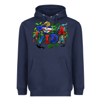 Navy pura vida costa rica Heavyweight Hoodie - RanaPortraitStore