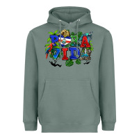 Sage pura vida costa rica Heavyweight Hoodie - RanaPortraitStore