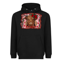 Black be mine cow Heavyweight Hoodie - RanaPortraitStore