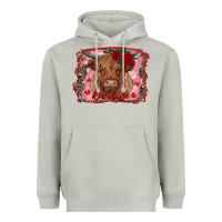 Moon Dust be mine cow Heavyweight Hoodie - RanaPortraitStore