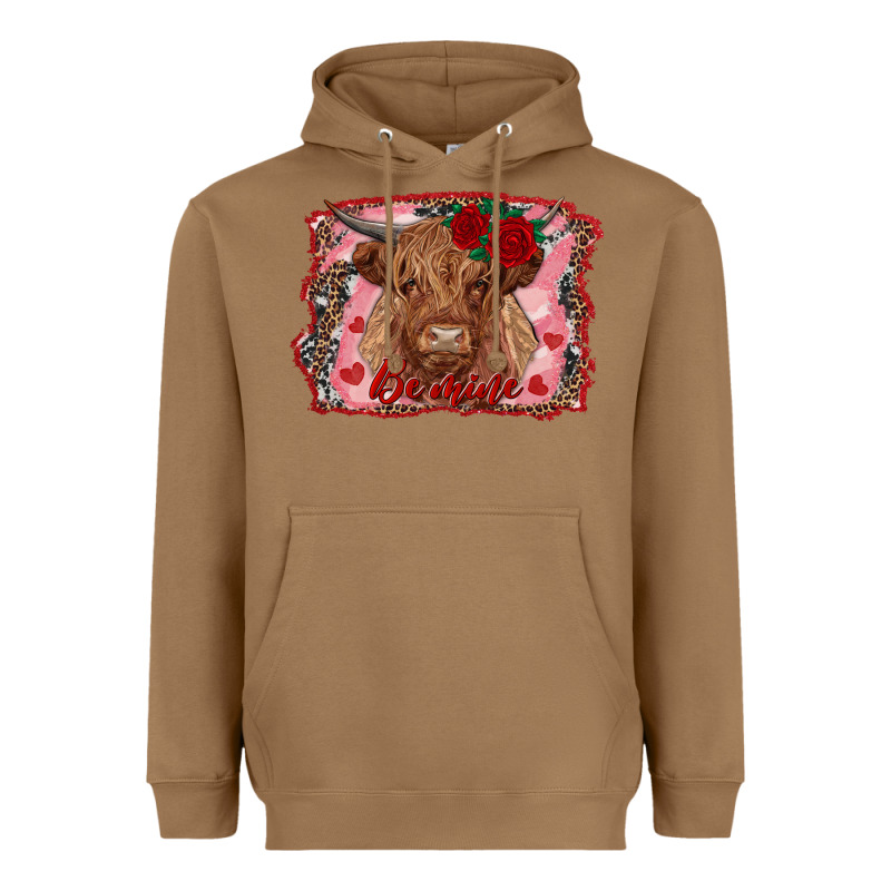 Be Mine Cow Heavyweight Hoodie by RanaPortraitStore | Teevron