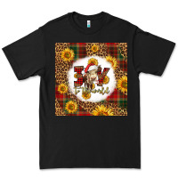 Black joy to the world christmas cow Premium Tee - LillyAllenDesigns