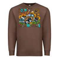 Chestnut country roads take me home Premium Sweatshirt - Zillion Design Studio
