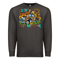 Smoke country roads take me home Premium Sweatshirt - Zillion Design Studio