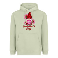 Matcha happy valentines day gnomes with sunflower Heavyweight Hoodie - RanaPortraitStore